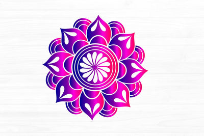 Floral Mandala Sublimation Design Sublimation zoellartz 