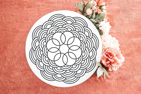 Floral Mandala SVG Cut File SVG zoellartz 