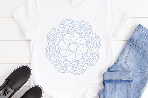 Floral Mandala SVG Cut File SVG zoellartz 