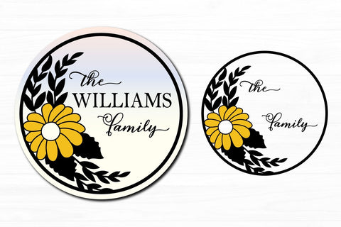 Floral Monogram Design SVG zoellartz 