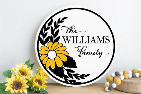 Floral Monogram Design SVG zoellartz 