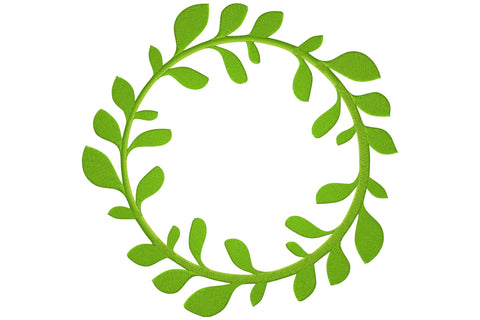 Floral monogram frame , machine embroidery Embroidery/Applique DESIGNS embroidery-workshop 