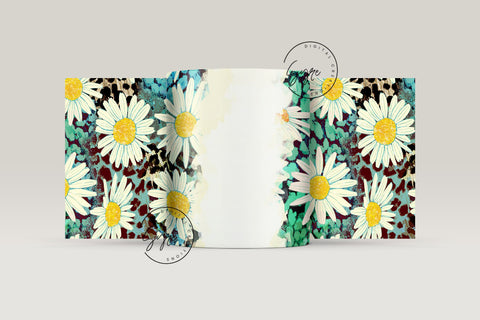 Floral Mug Wrap, Add Your Name Mug Design, Flower Sublimation Wrap, 11 & 15 Oz Mug Cricut Press Sublimation Wrap, Mug Gift Idea, mug png Sublimation Syre Digital Creations 