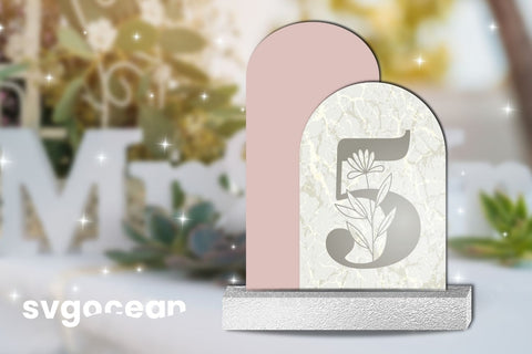 Floral Numbers Svg Bundle SVG SvgOcean 