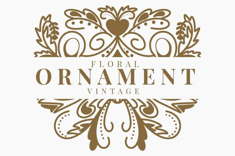 Floral Ornament Vintage SVG Masyafi Studio 