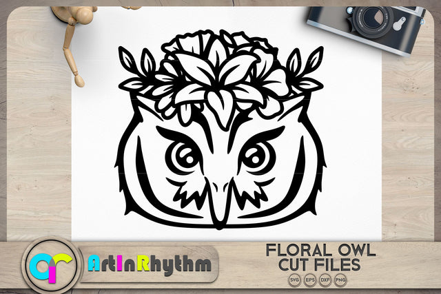 Floral owl svg, Floral animals svg SVG Artinrhythm shop 