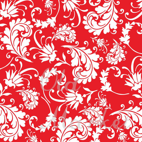 Floral Paisley Digital Papers Sublimation Old Market 