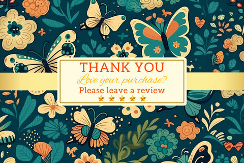 Floral Pattern with Butterflies, Butterfly and Flower Seamless Pattern Digital Pattern FloridPrintables 