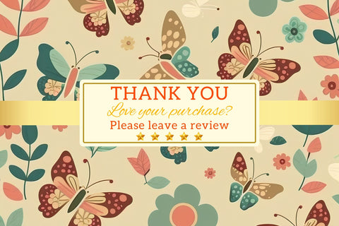 Floral Pattern with Butterflies, Butterfly and Flower Seamless Pattern Digital Pattern FloridPrintables 