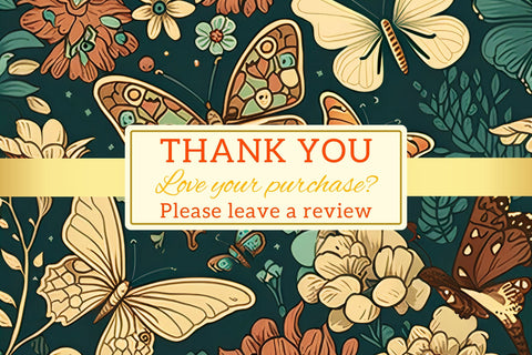 Floral Pattern with Butterflies, seamless floral pattern Digital Pattern FloridPrintables 