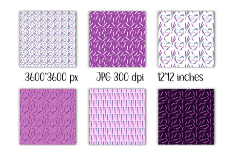 Floral Patterns| JPG Digital Paper | Sakura and Lavender Digital Pattern AnnaViolet_store 