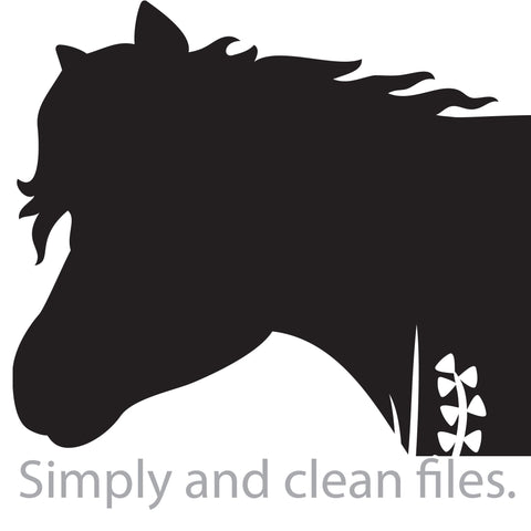 Floral Pony SVG TribaliumArtSF 