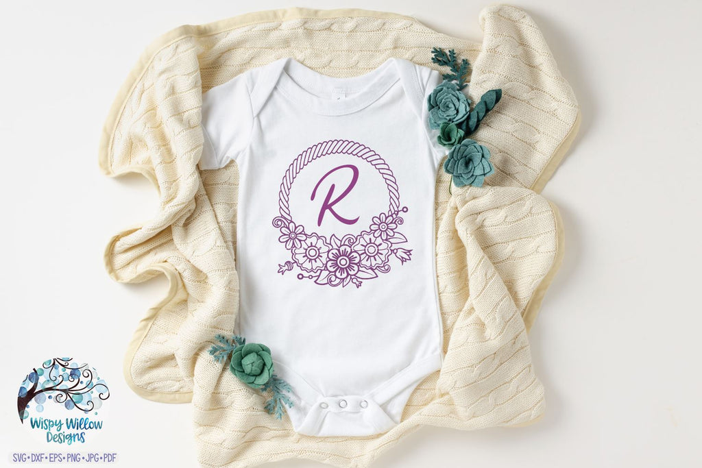 Floral Rope Frames SVG Bundle - So Fontsy
