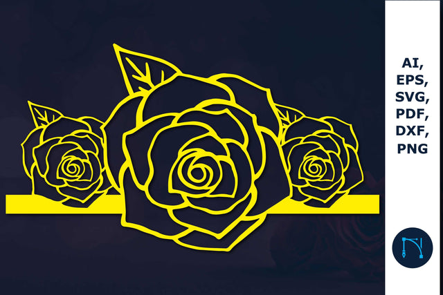 floral sign Laser/Paper cut SVG SVG MD JOYNAL ABDIN 