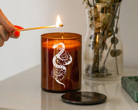 Floral snake svg, Snake with peony flowers svg, png SVG Pretty Meerkat 