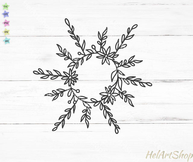 Floral Sun Svg, Wildflowers svg, Boho Svg SVG _HelArtShop_ 