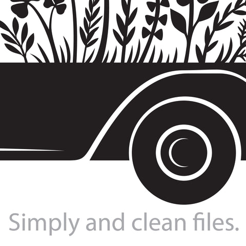 Floral truck SVG TribaliumArtSF 