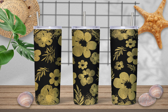 Floral tumbler design | Flower tumbler sublimation Sublimation Svetana Studio 