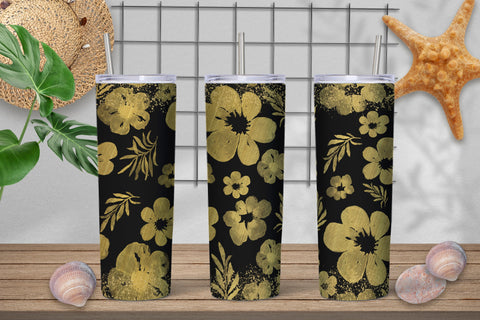 Floral tumbler design | Flower tumbler sublimation Sublimation Svetana Studio 