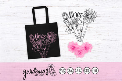 Florece / Flower Bouquet SVG Gardenias Art Shop 