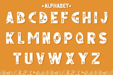 Florena Decorative font Font Masyafi Studio 