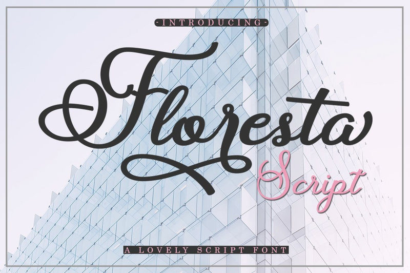Floresta Script - So Fontsy