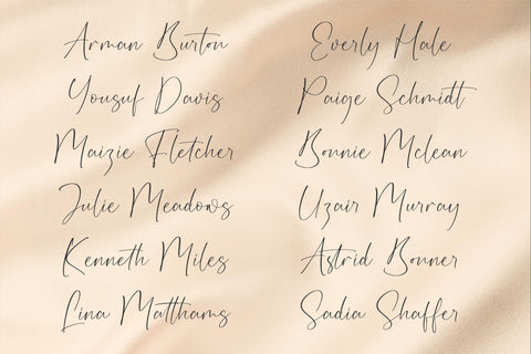 Florethila - Stylish Signature Font Font Storytype Studio 