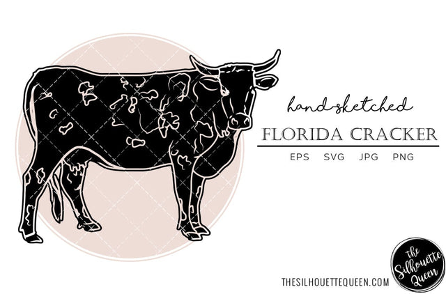 Florida Cracker Sketch Vector SVG Loveleen Kaur 