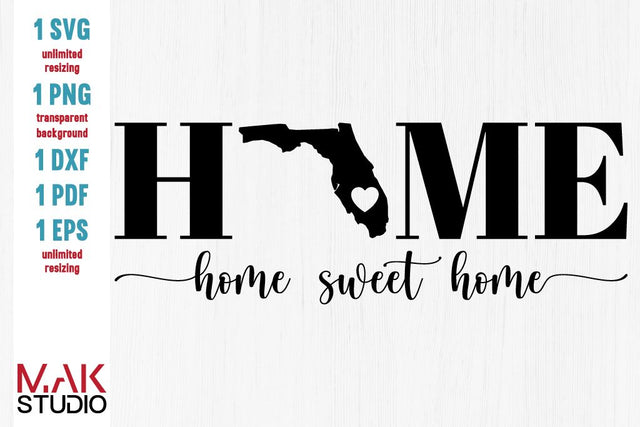 Florida state svg, Florida svg, State of Florida svg, Florida home svg, Florida funny svg Florida cut file SVG MAKStudion 