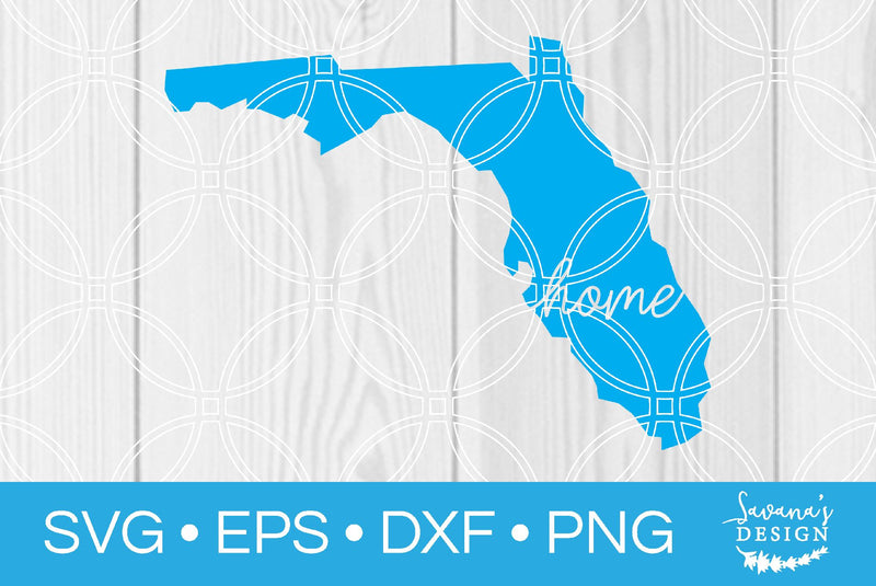 Florida State with Home SVG SavanasDesign 