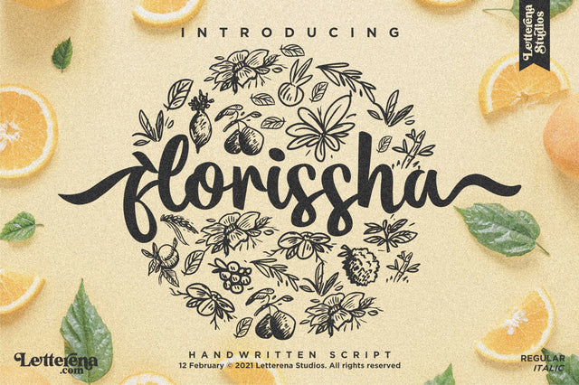 florissha Font Letterena Studios 