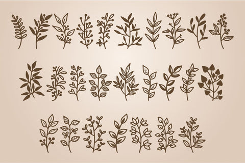 Florista - a floral dingbat font Font Masyafi Studio 