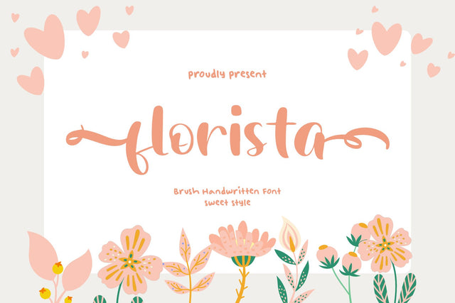 Florista Font Wildan Type 