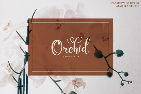 Floristya Script Font studioalmeera 