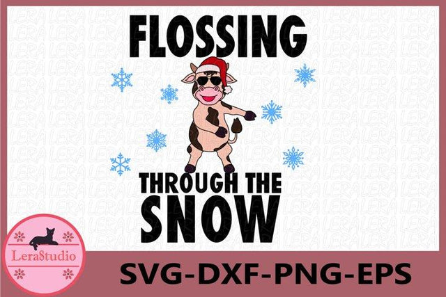 Floss Dance Cow Svg SVG Lerastudio 