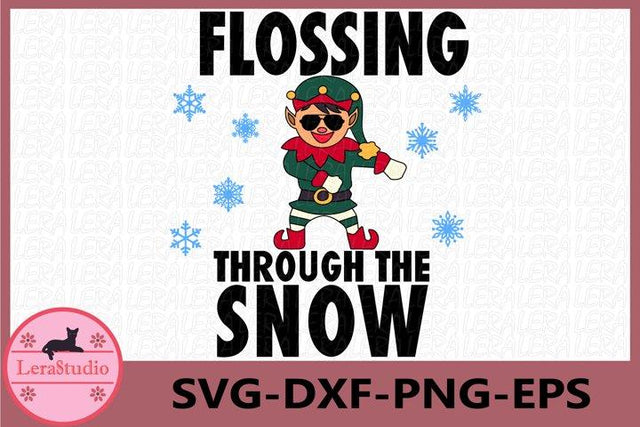 Floss Dance Elf Svg SVG Lerastudio 