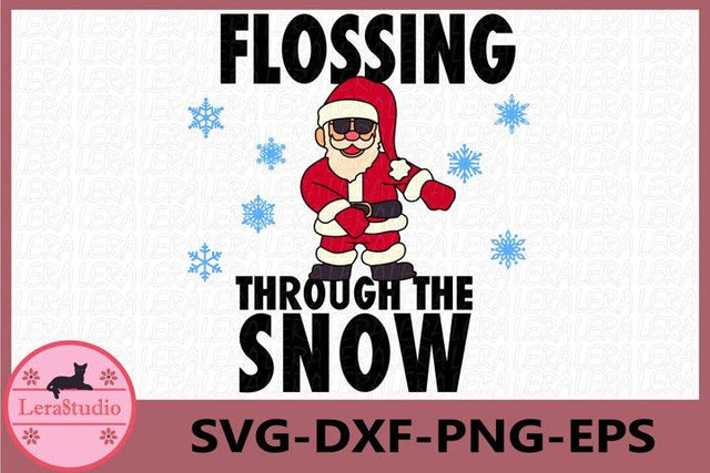 Floss Dance Santa Svg SVG Lerastudio 