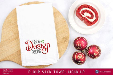 Flour Sack Towel Mock Up Mock Up Photo Mae Middleton Studio 