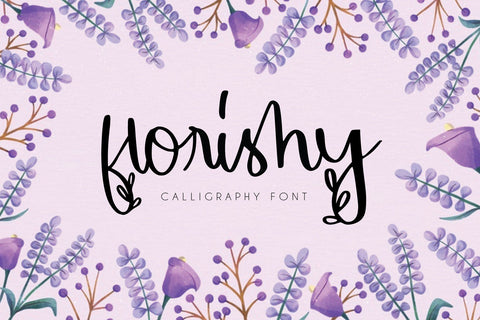 flourish Font goodigital_13 