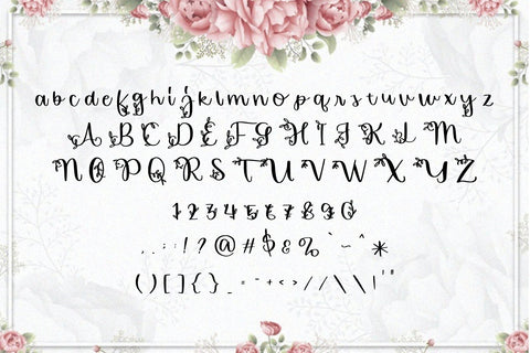 flourish Font goodigital_13 