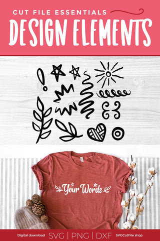Flourish svg, swoosh svg, swashes svg, swirl svg, squiggle svg, swirly flourishes svg, squiggly doodles svg, Scroll SVG, hand drawn dxf png SVG SVG Cut File 