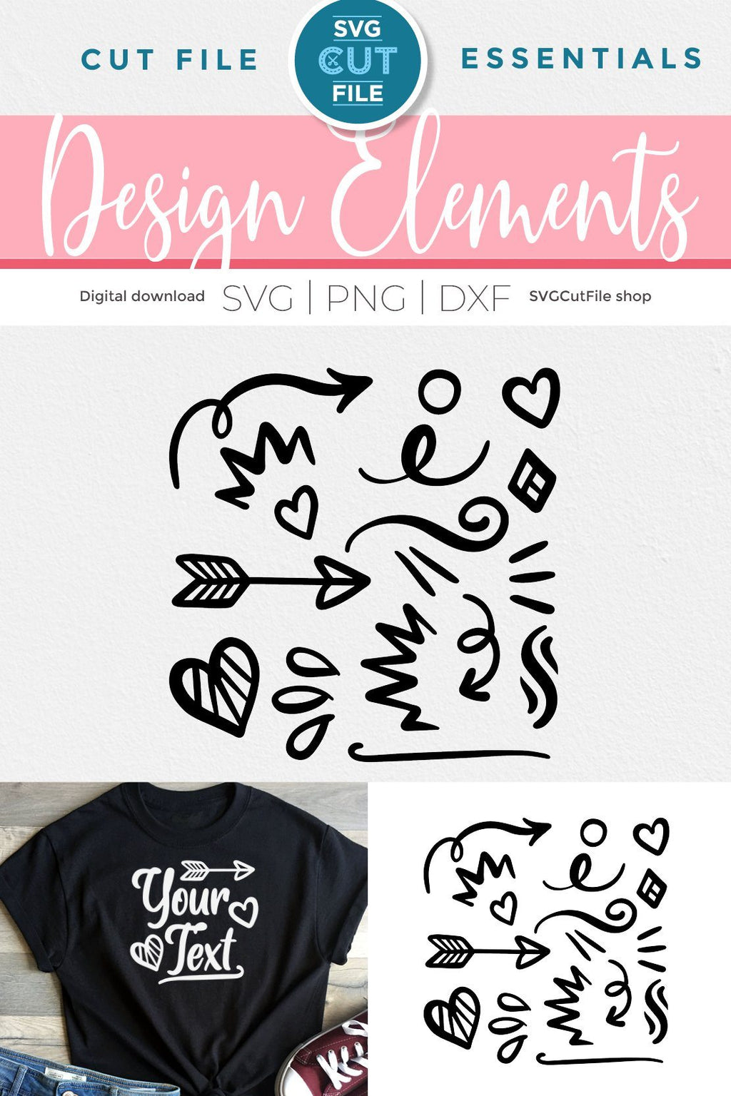 Flourish svg, swoosh svg, swashes svg, swirl svg, squiggle svg, swirly ...