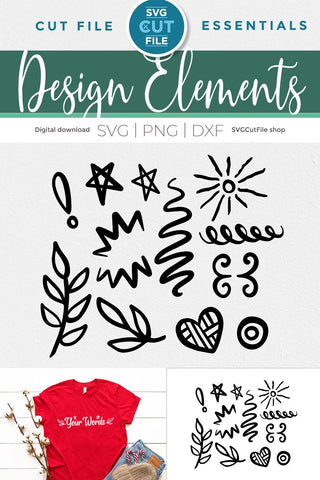 Flourish svg, swoosh svg, swashes svg, swirl svg, squiggle svg, swirly flourishes svg, squiggly doodles svg, Scroll SVG, hand drawn dxf png SVG SVG Cut File 