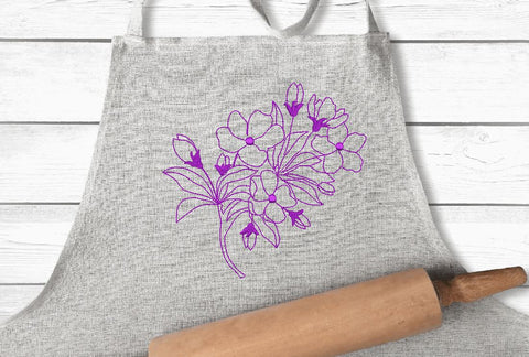 Flower 10 Embroidery/Applique DESIGNS Canada Embroidery 