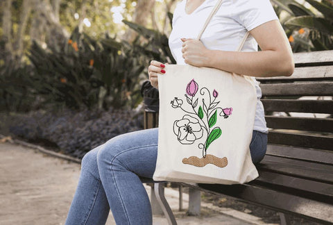 Flower 3 Embroidery/Applique DESIGNS Canada Embroidery 