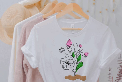 Flower 3 Embroidery/Applique DESIGNS Canada Embroidery 