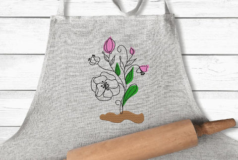 Flower 3 Embroidery/Applique DESIGNS Canada Embroidery 