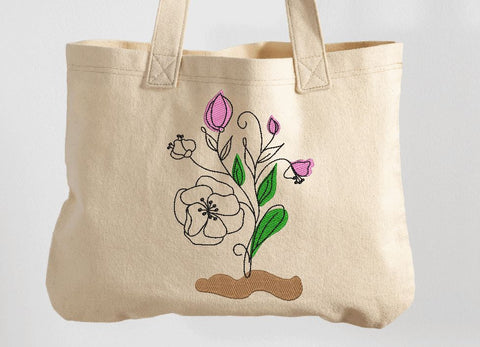 Flower 3 Embroidery/Applique DESIGNS Canada Embroidery 