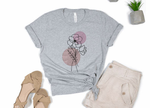 Flower 8, floral Machine Embroidery Design Embroidery/Applique DESIGNS Canada Embroidery 