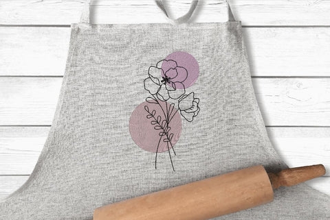 Flower 8, floral Machine Embroidery Design Embroidery/Applique DESIGNS Canada Embroidery 